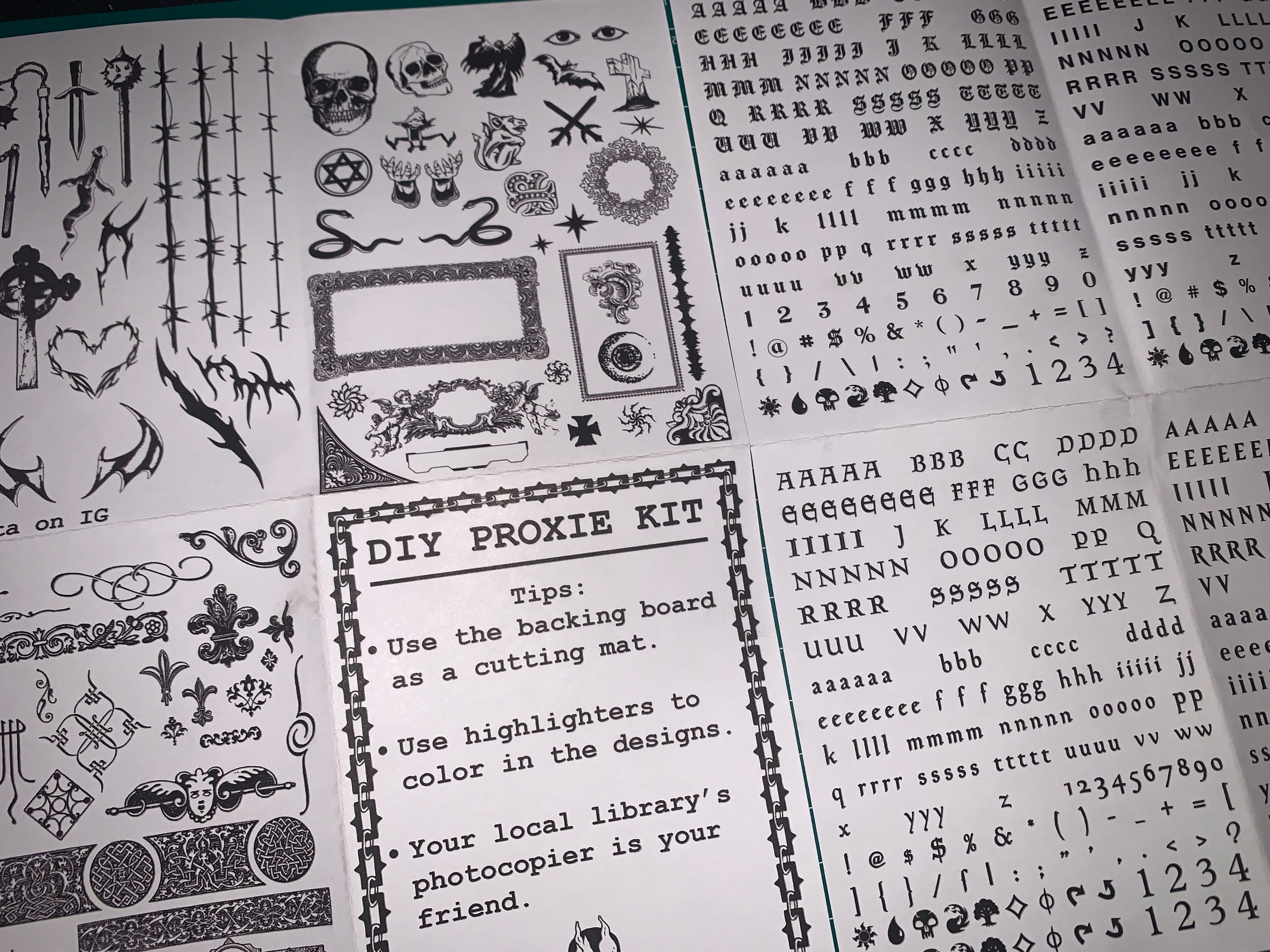 DIY Proxie Kit